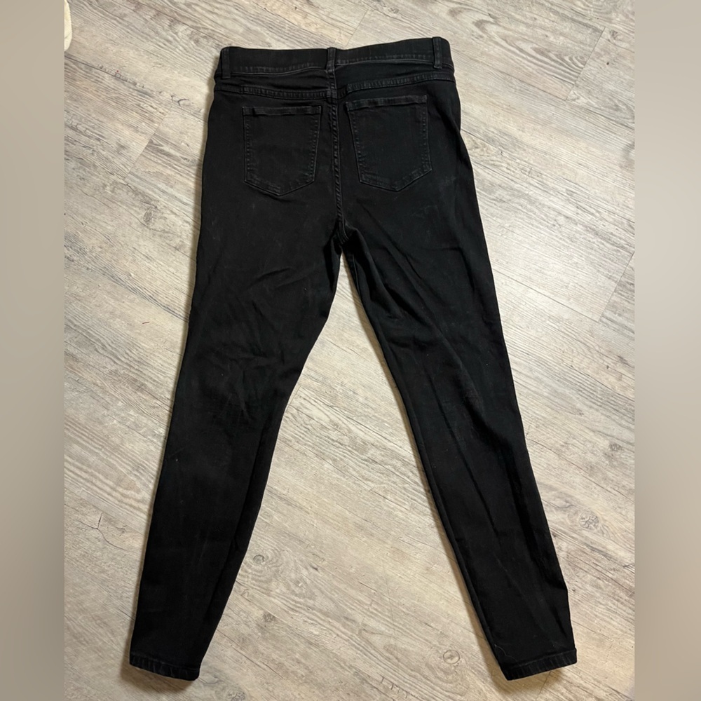 SPANX Black Women’s Jeggings Athleisure, Capsule, Minimal Chic Large - Picture 3 of 4